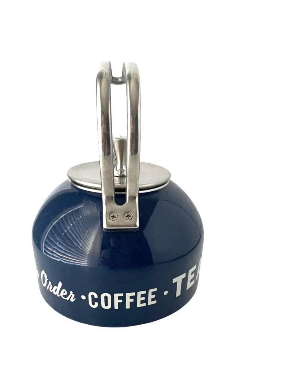 Kate Spade New York Lenox Whistling Tea Kettle All In Good Taste Blue 2.5QT